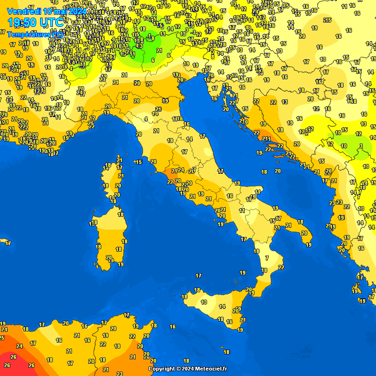 Temperatures