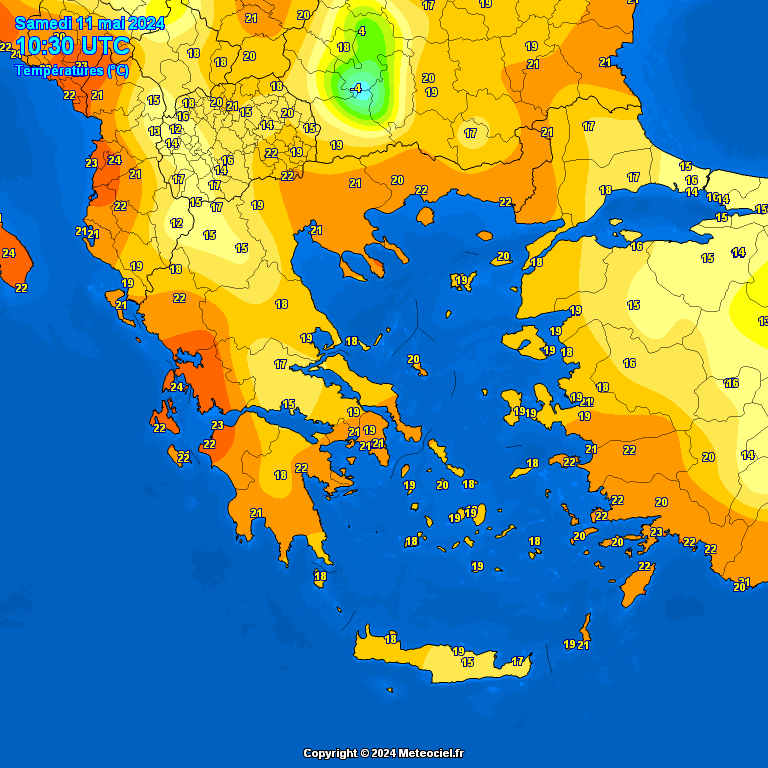 Temperatures