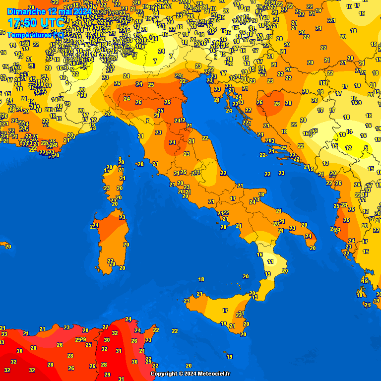 Temperatures