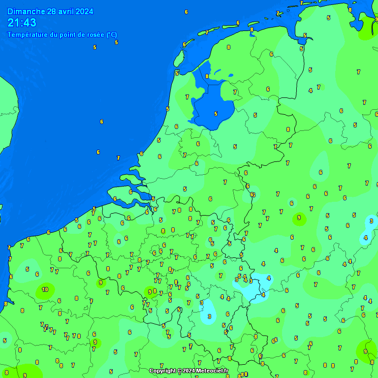 Temperature - point de rose