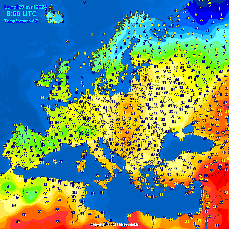 Temperatures